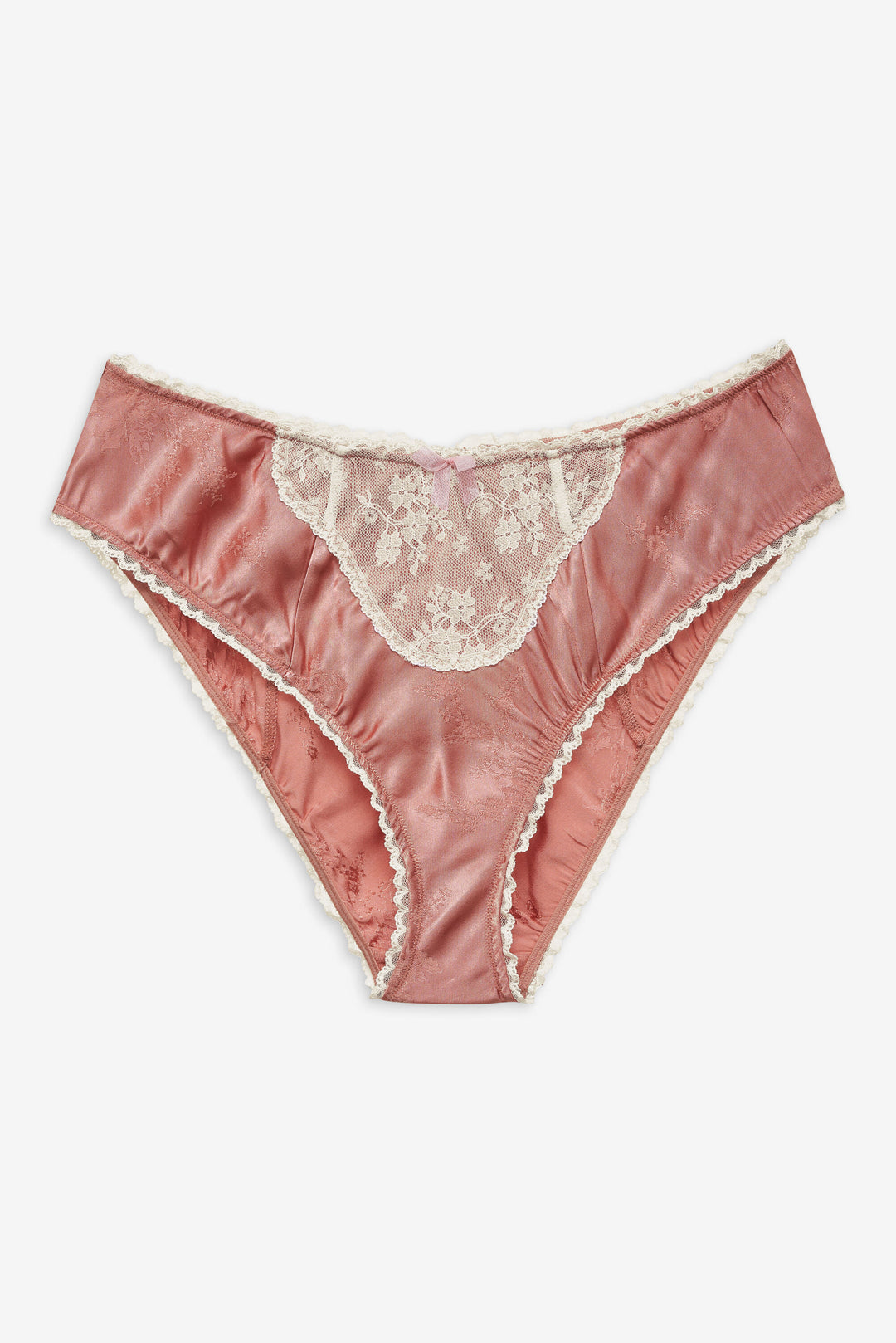 For Love and Lemons Juliet High-Waist Panty - Terracotta