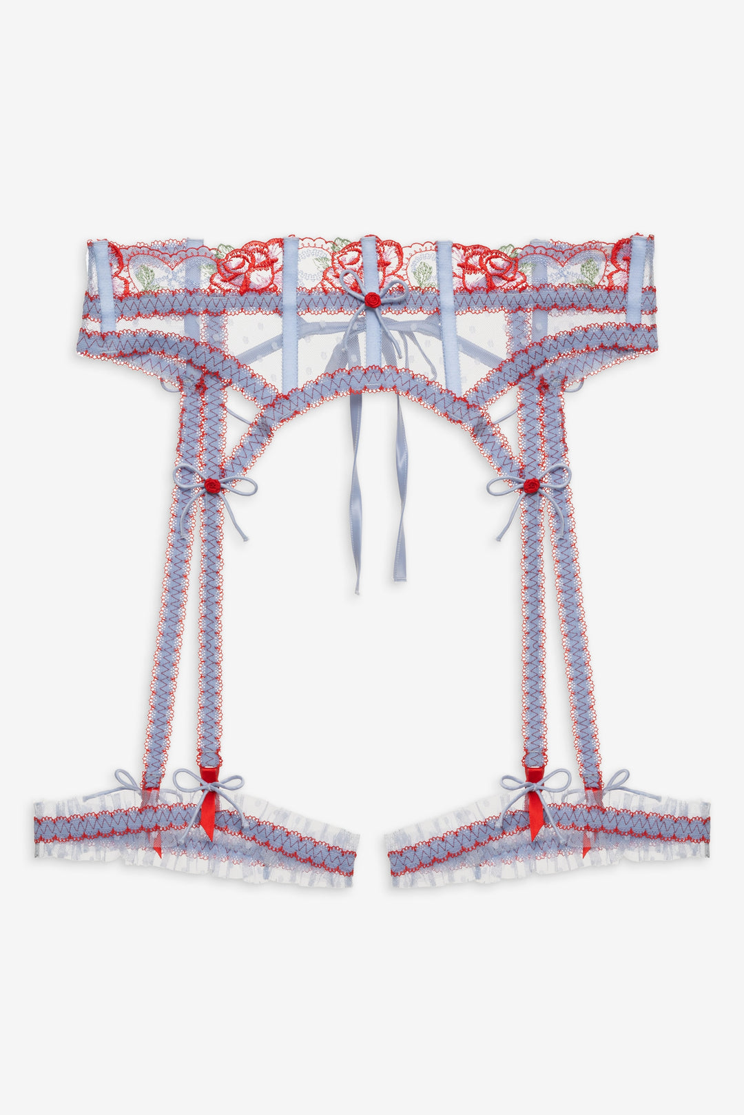 For Love and Lemons First Crush Garter - Blue