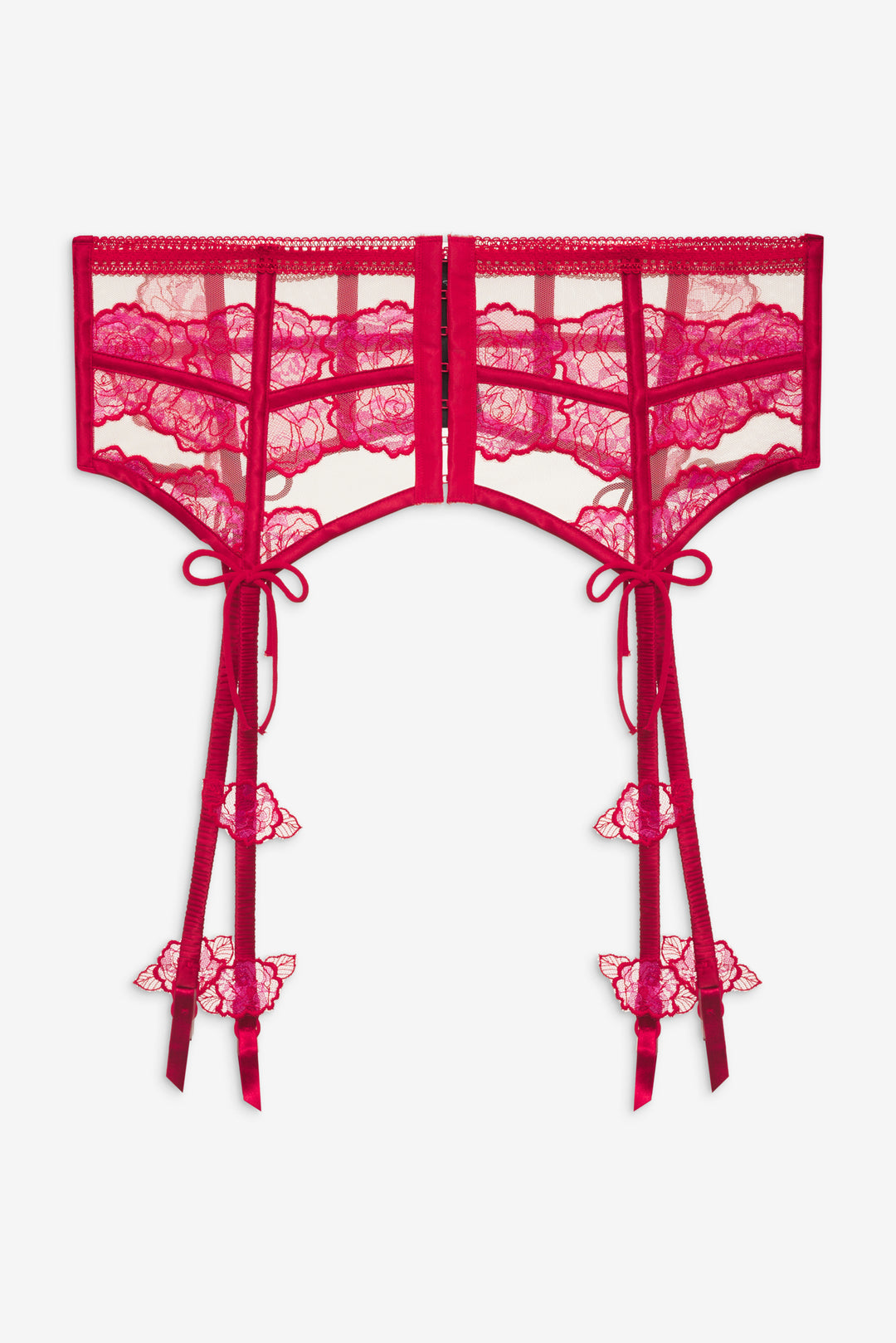 For Love and Lemons Cordelia Garter Belt - Red