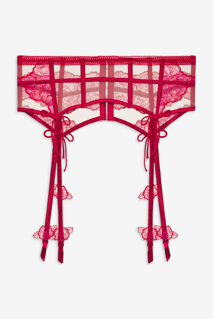 For Love and Lemons Cordelia Garter Belt - Red