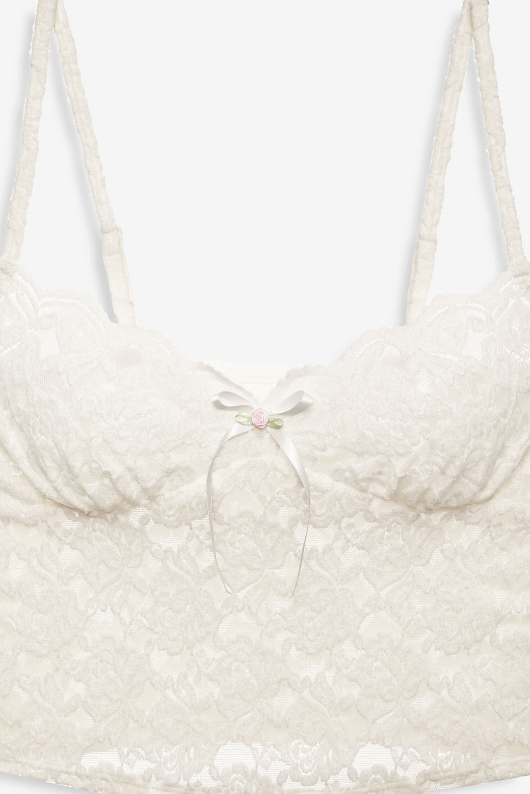 For Love and Lemons Cloud Lace Cami - White