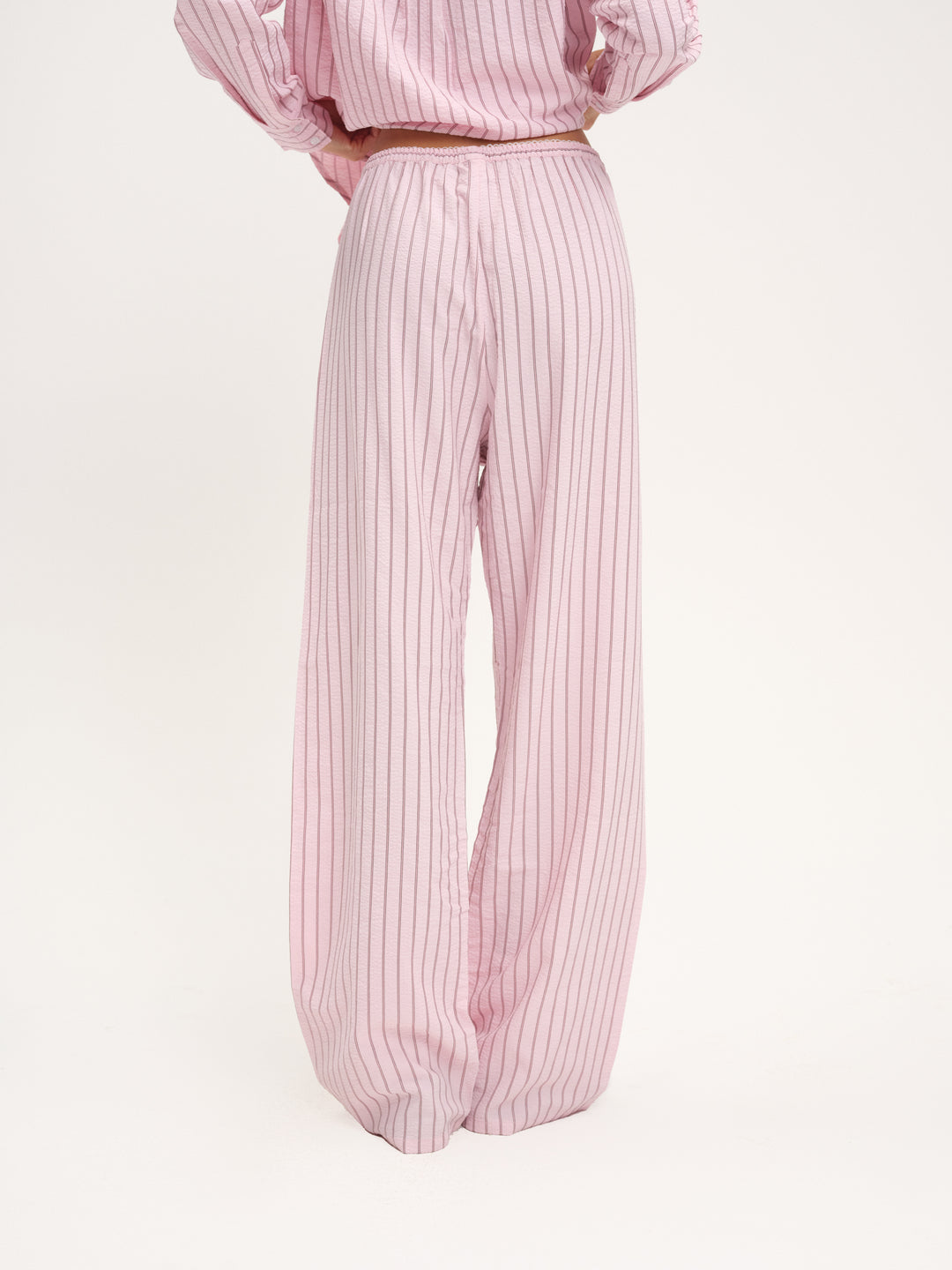 For Love and Lemons Mindy Wide Leg Pant - Pink