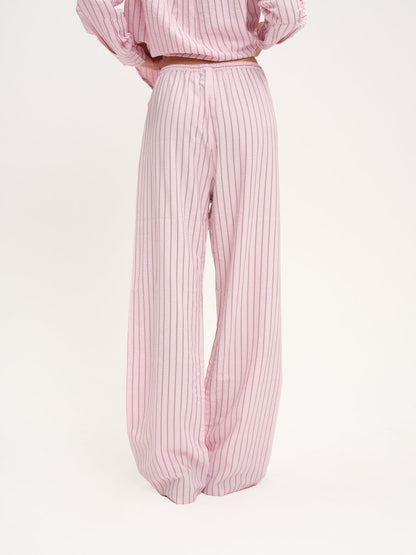 For Love and Lemons Mindy Wide Leg Pant - Pink