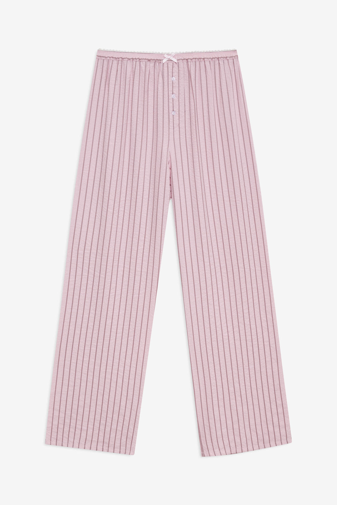 For Love and Lemons Mindy Wide Leg Pant - Pink