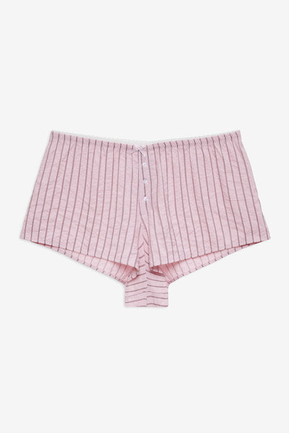 For Love and Lemons Mindy Boxer Short - Pink