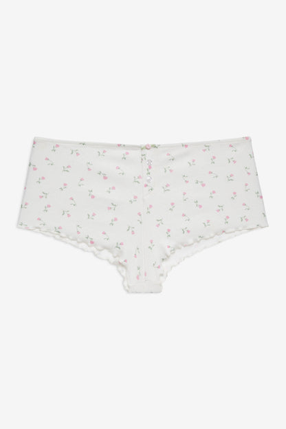 For Love and Lemons Elliana Sleep Short - White