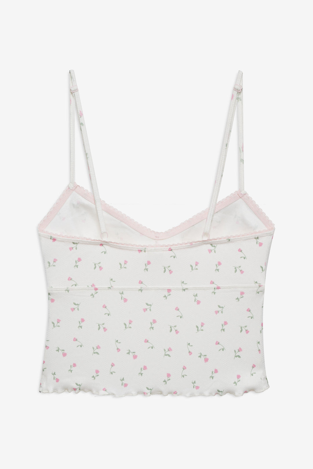 For Love and Lemons Elliana Sleep Top - White