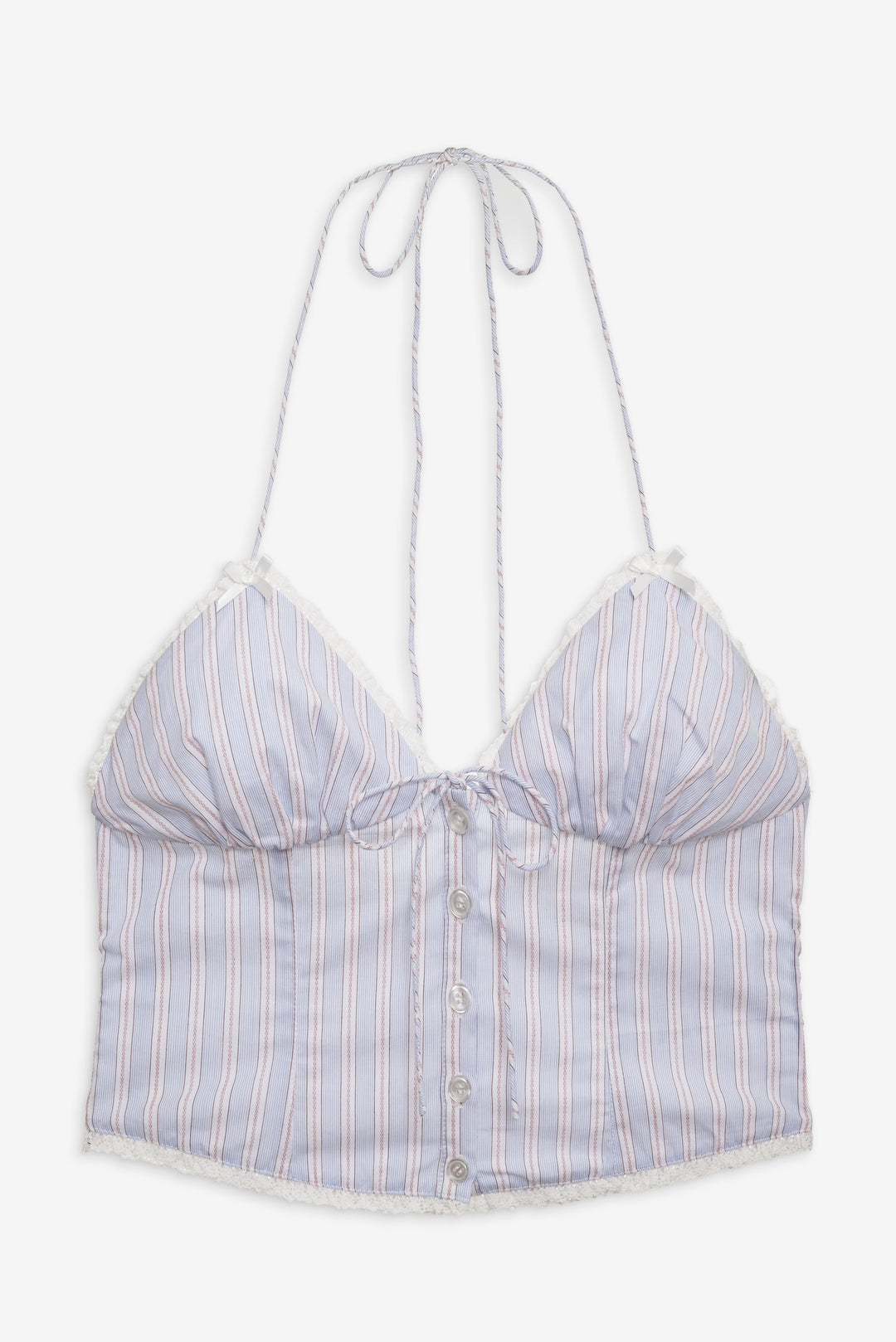 For Love and Lemons Lakeside Stripe Top - Blue