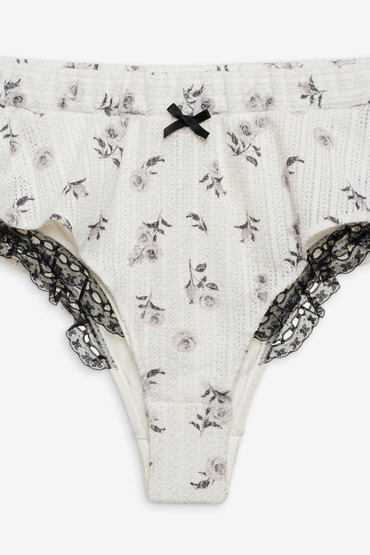 For Love and Lemons Fawn Sleep Short - White