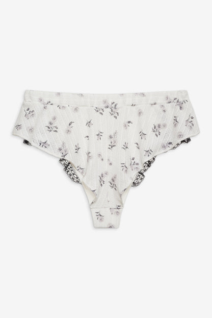 For Love and Lemons Fawn Sleep Short - White