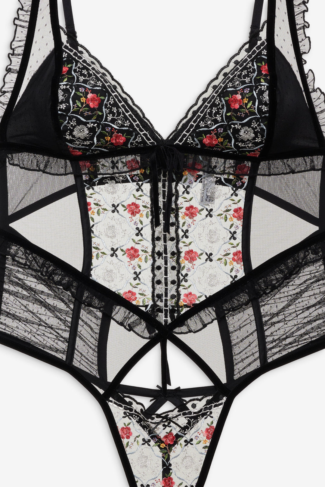 For Love and Lemons Loretta Teddy - Black