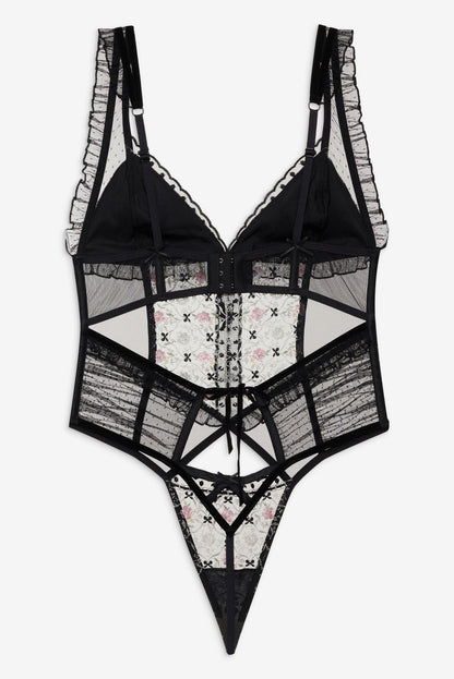For Love and Lemons Loretta Teddy - Black
