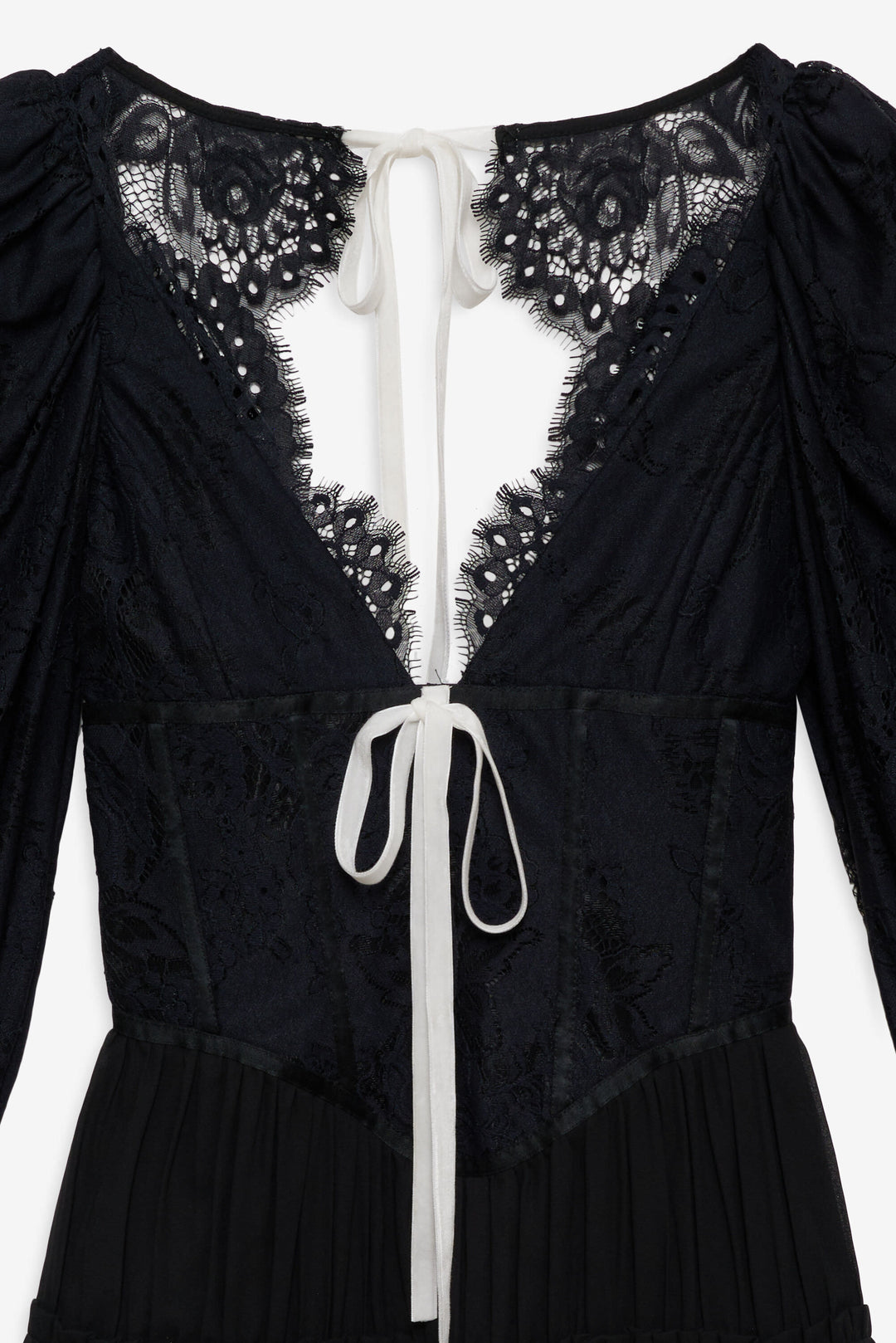 For Love and Lemons Ellis Mini Dress - Black