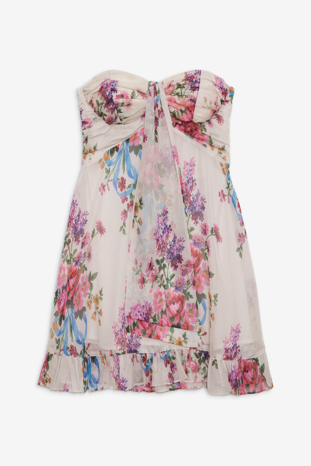 For Love and Lemons Teagan Mini Dress - White