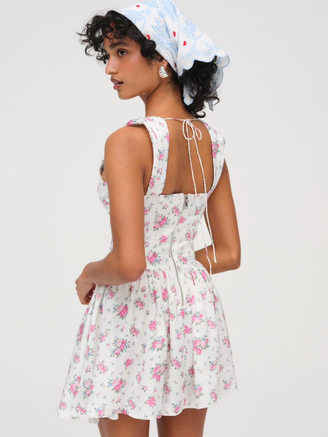 For Love and Lemons August Mini Dress - White