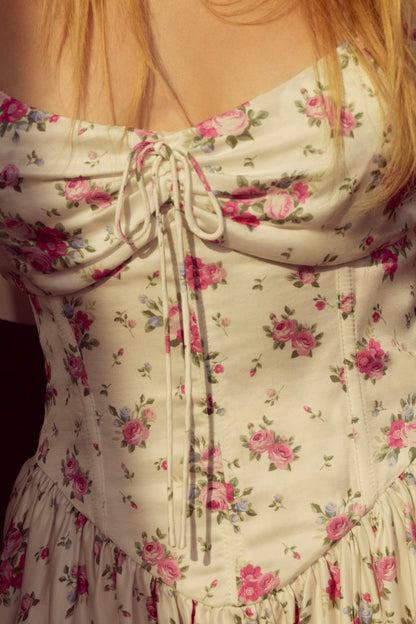 For Love and Lemons August Mini Dress - White