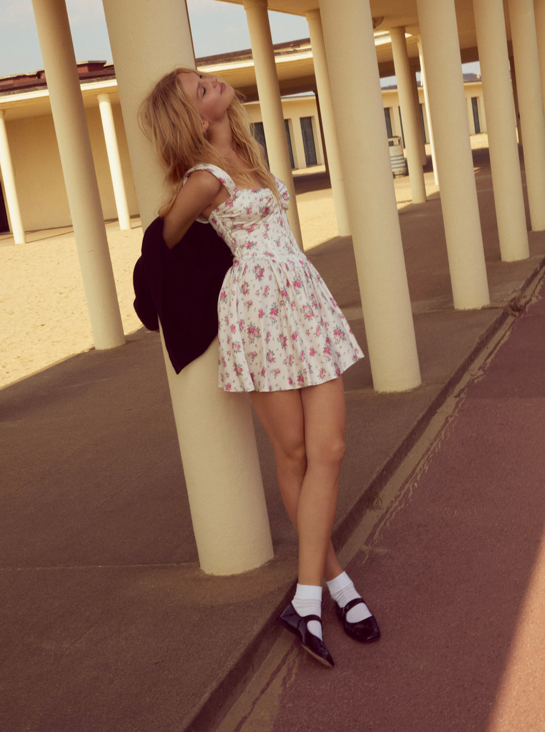 For Love and Lemons August Mini Dress - White