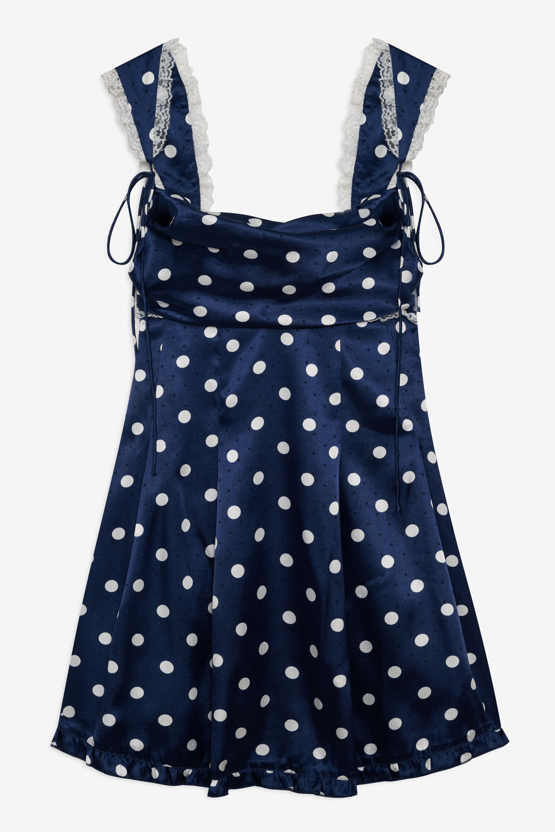 For Love and Lemons Holland Mini Dress - Navy