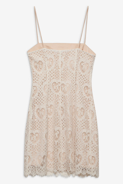 For Love and Lemons Claire Mini Dress - Cream
