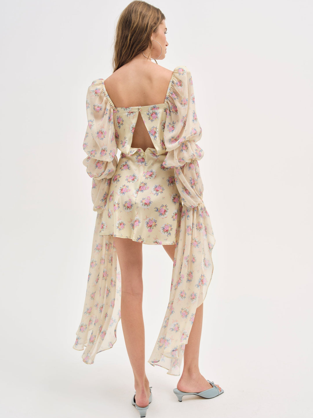 For Love and Lemons Willow Mini Dress - Pink
