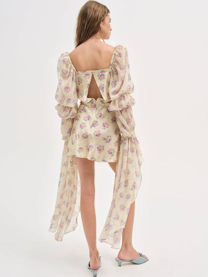 For Love and Lemons Willow Mini Dress - Pink