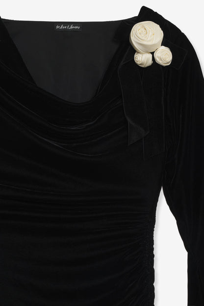 For Love and Lemons Tamera Mini Dress - Black