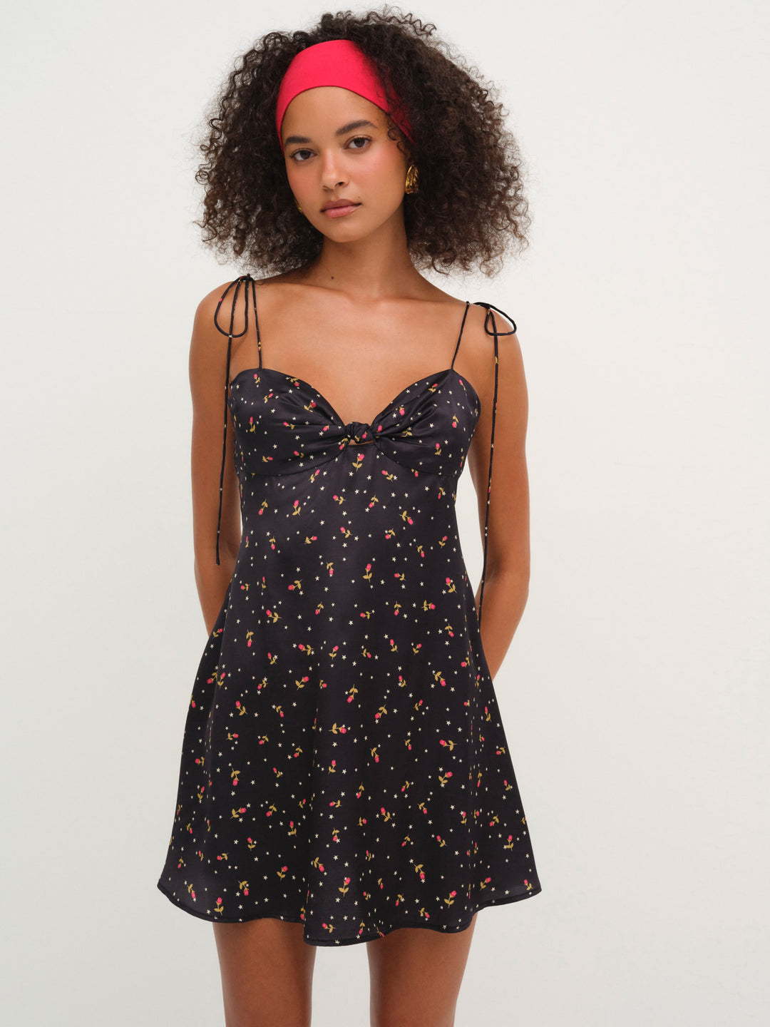 For Love and Lemons Adira Mini Dress - Black