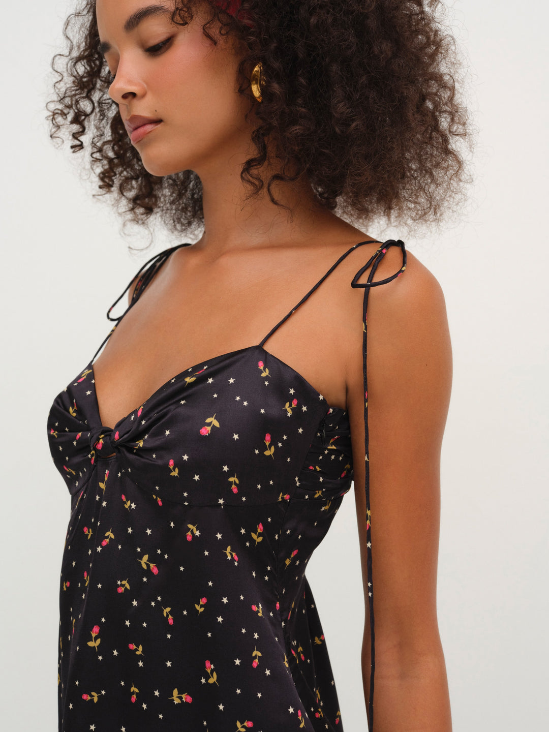 For Love and Lemons Adira Mini Dress - Black