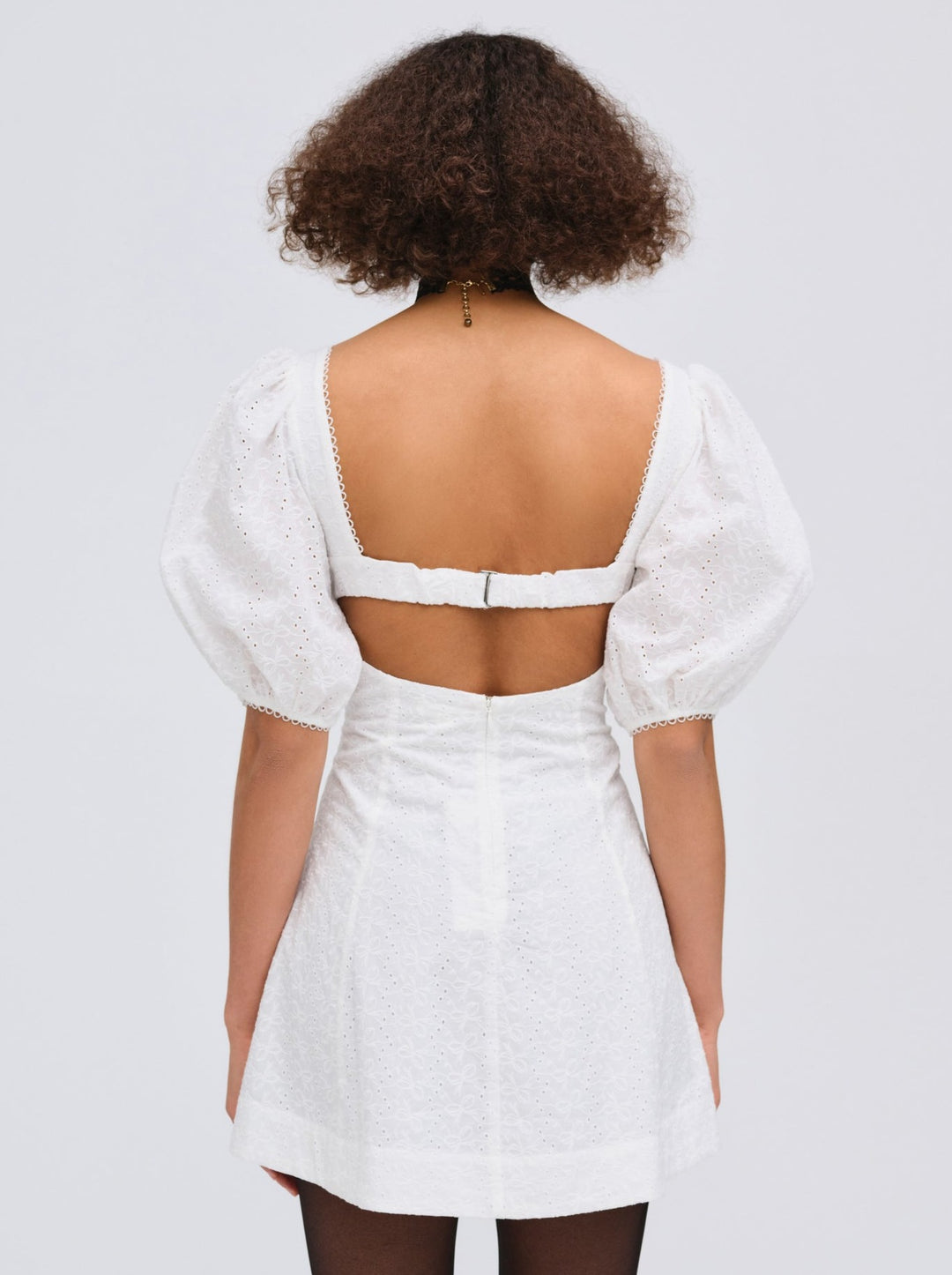 For Love and Lemons Marseille Mini Dress - White