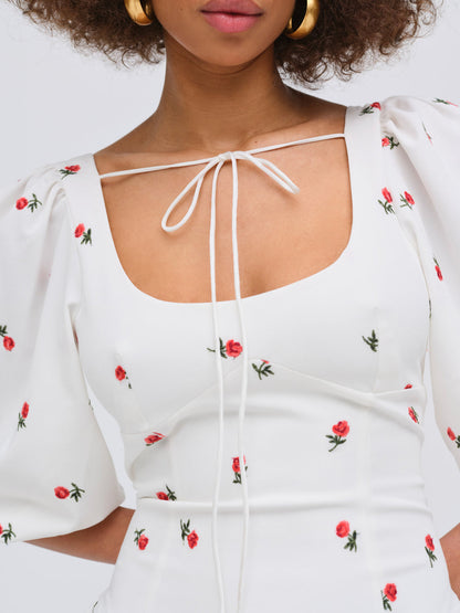 For Love and Lemons Talia Mini Dress - Cream