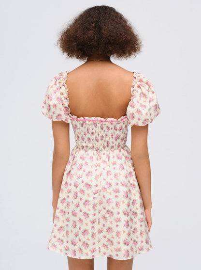 For Love and Lemons Etienne Mini Dress - Pink