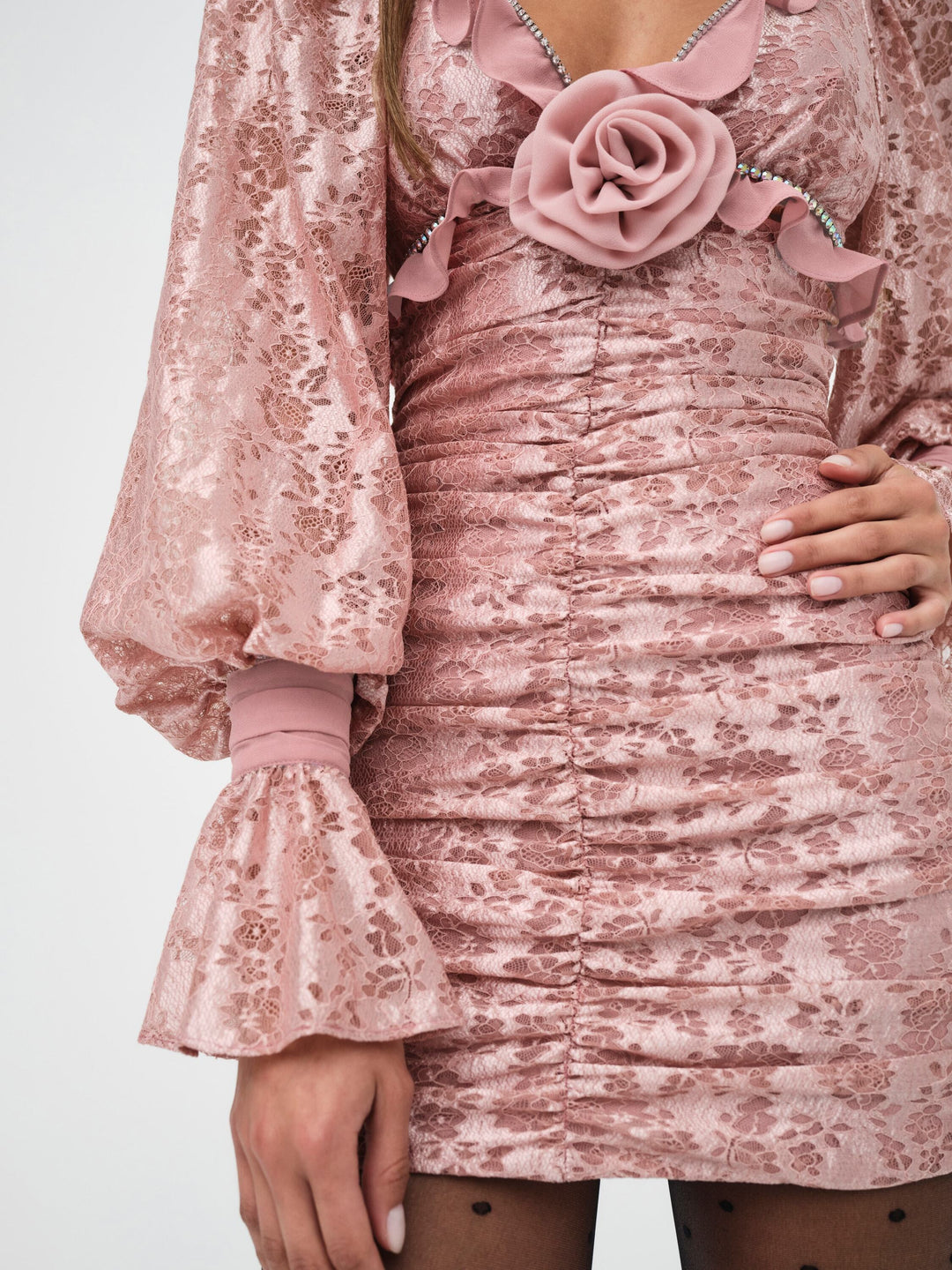 For Love and Lemons Shawn Mini Dress - Pink