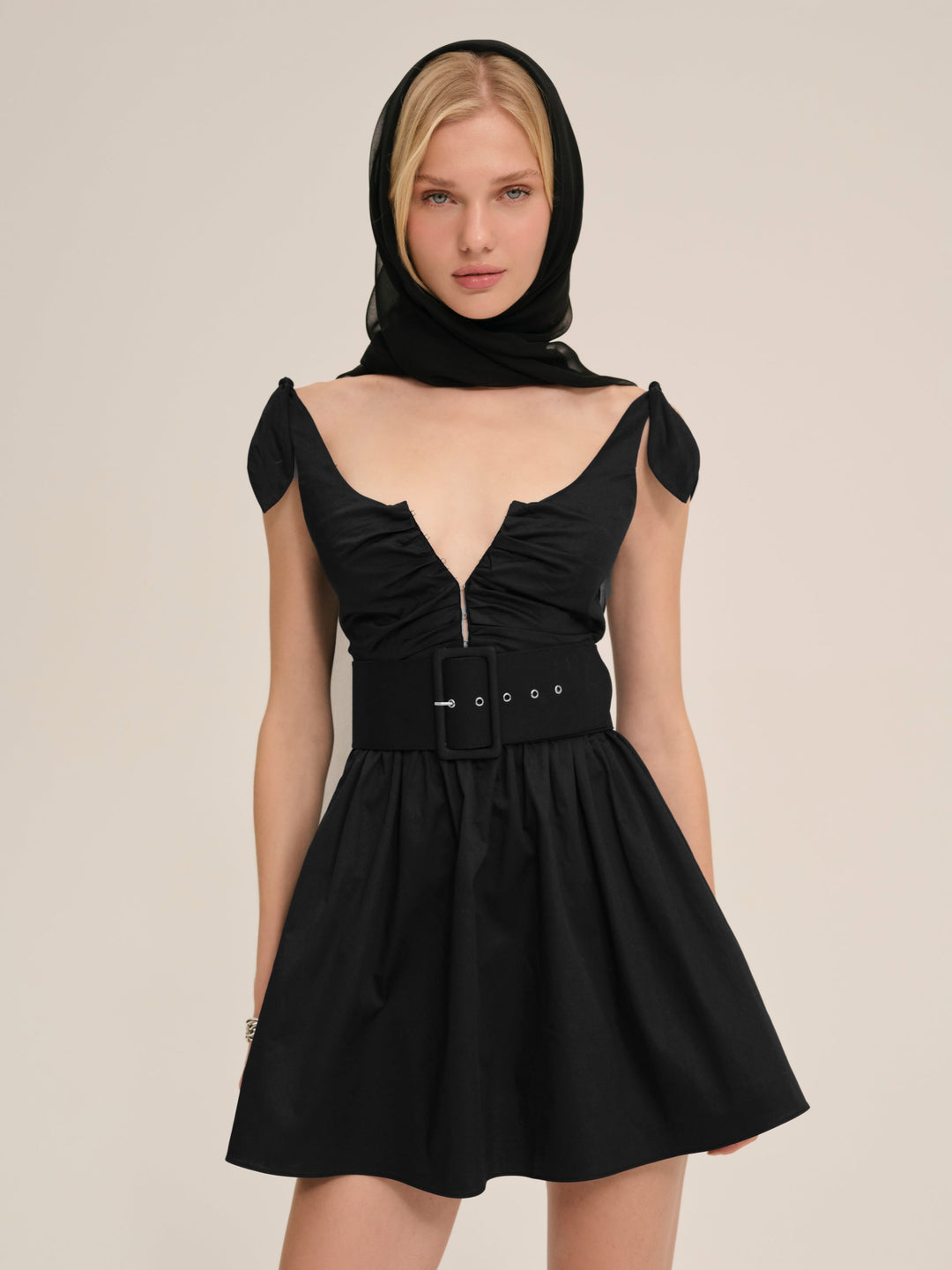 For Love and Lemons Quinne Mini Dress - Black