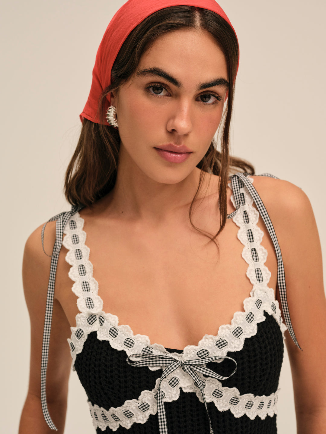 For Love and Lemons Becka Mini Dress - Black