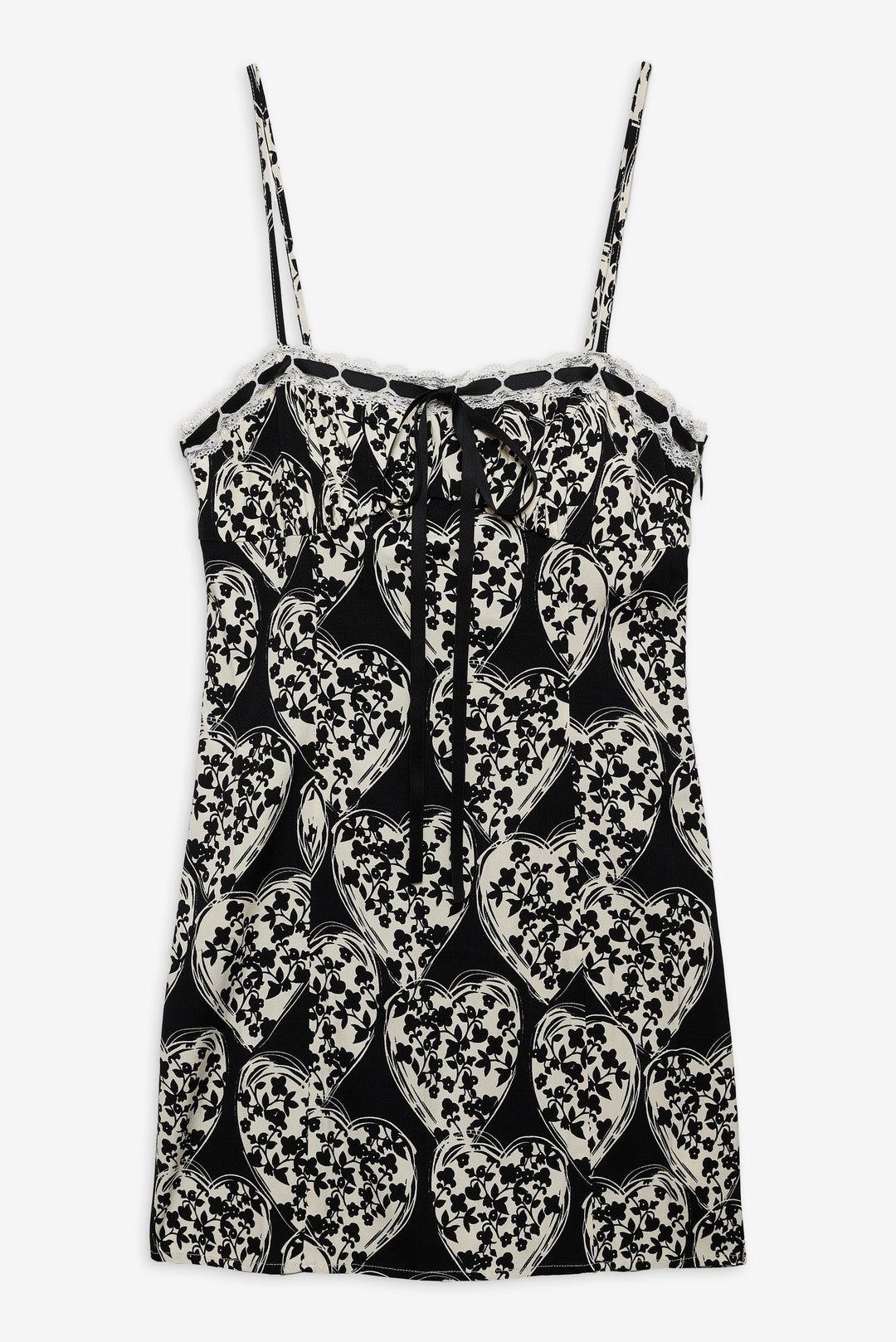 For Love and Lemons Claire Mini Dress - Black
