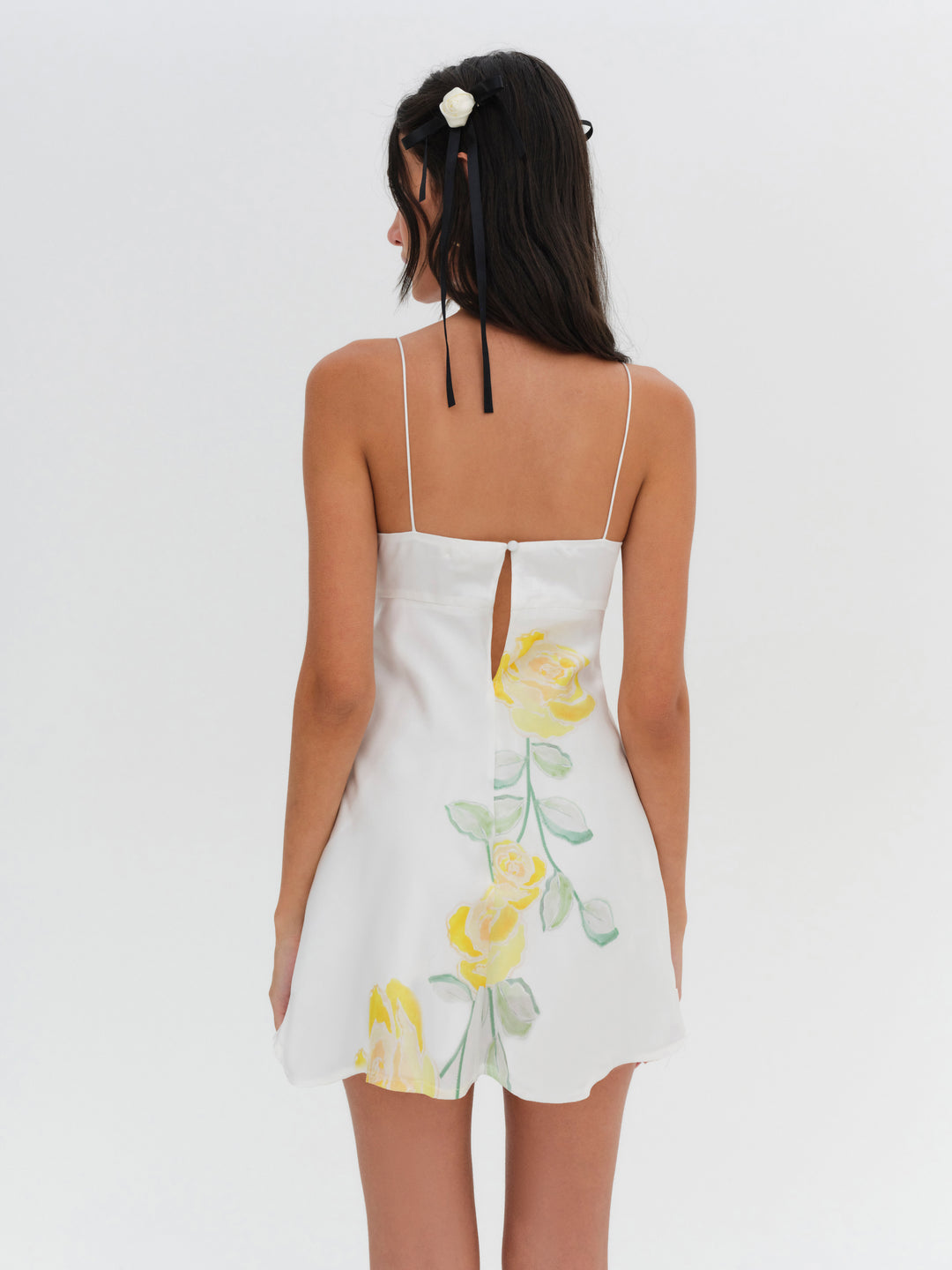 For Love and Lemons Millie Mini Dress - Yellow