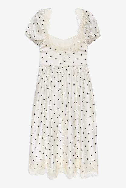 For Love and Lemons Ines Midi Dress - Cream