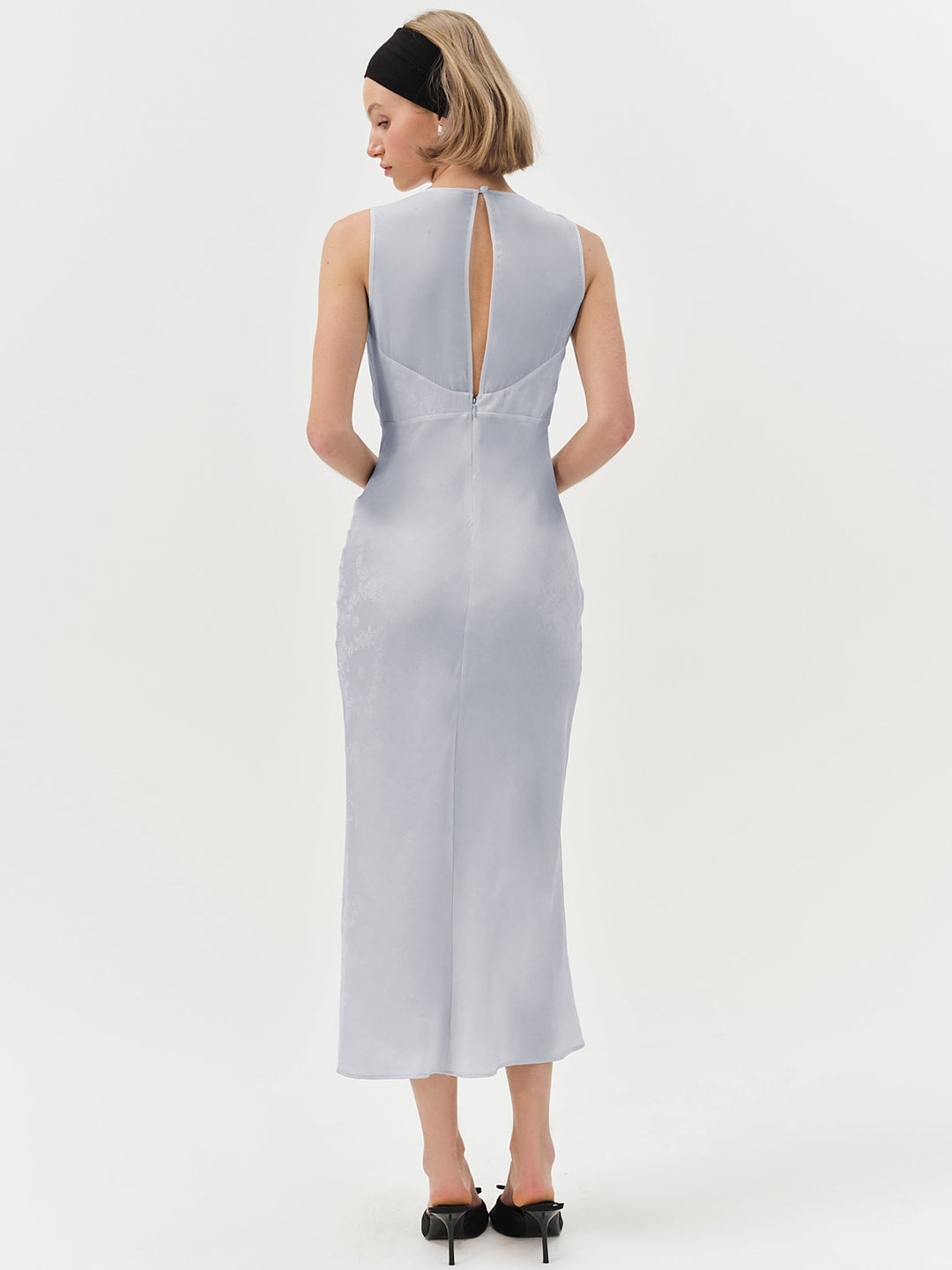 For Love and Lemons Madalie Midi Dress - Blue