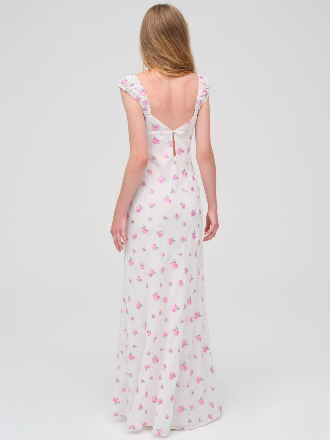 For Love and Lemons Emmaline Maxi Dress - White