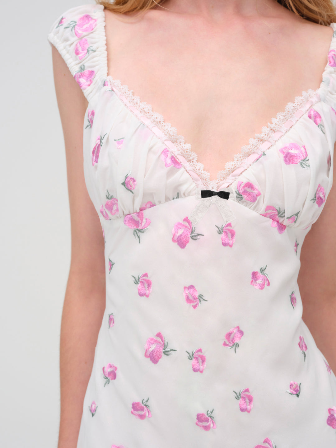 For Love and Lemons Emmaline Maxi Dress - White