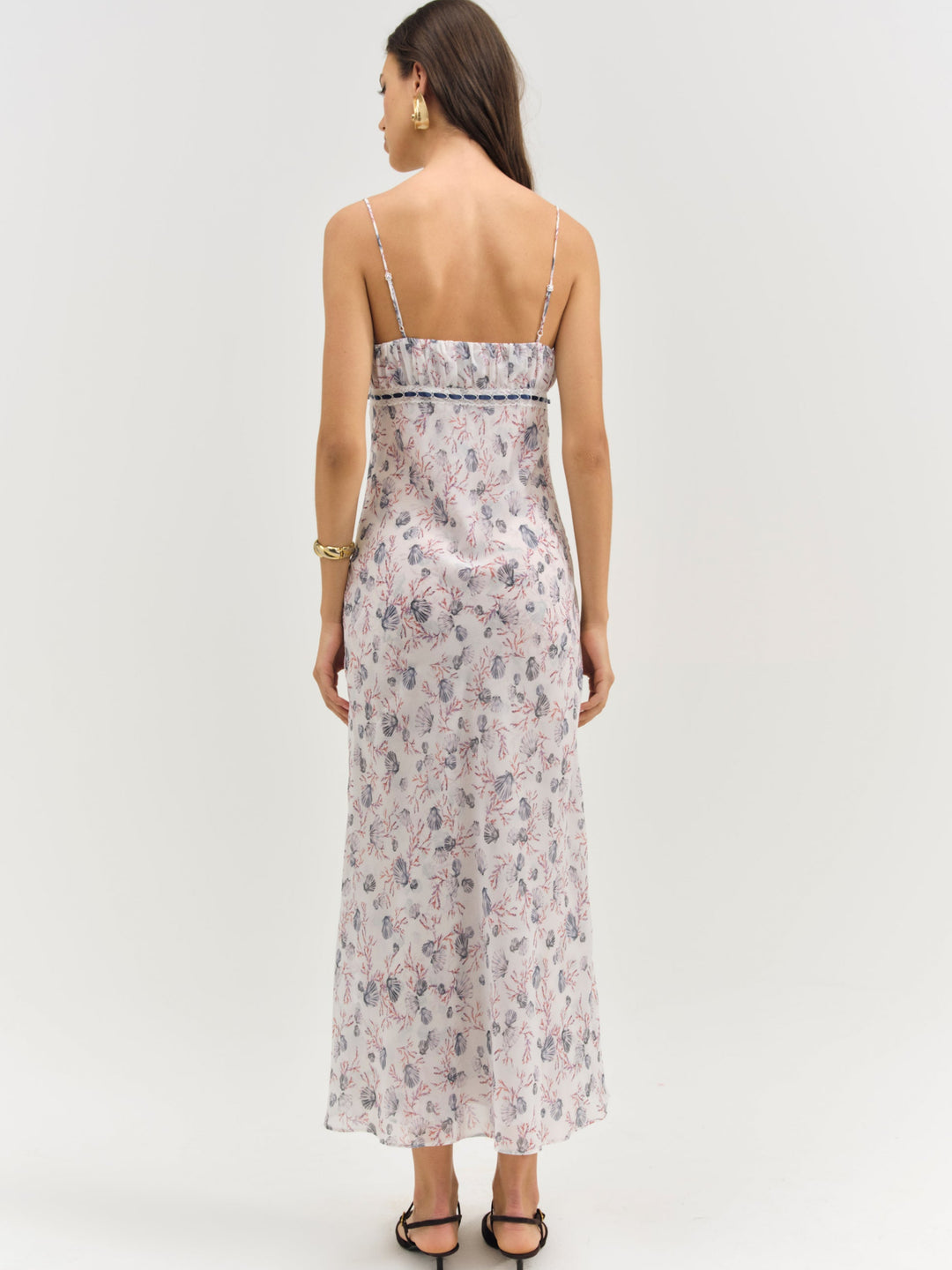 For Love and Lemons Midsummer Midi Dress - White