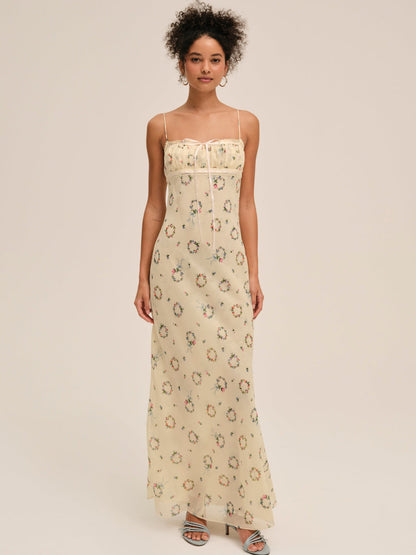 For Love and Lemons Midsummer Maxi Dress - Yellow